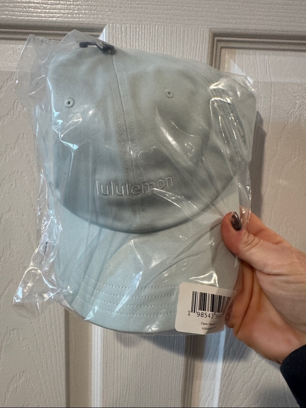 NWT in bag lululemon athletica Light Blue Baseball Cap